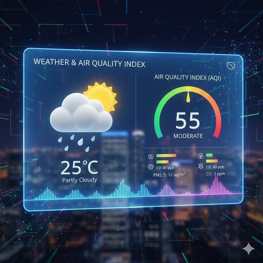 Weather, Forecast, AQI